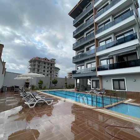 2+1 Duplex 100 Meters From The Sea, 1 Floor Apartment Alanya