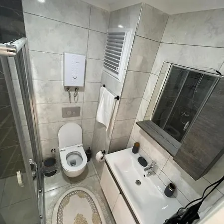 2+1 Duplex 100 Meters From The Sea, 1 Floor Apartment Alanya